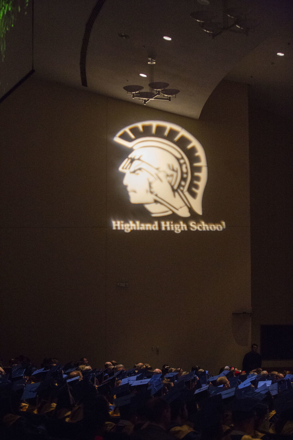 Highland graduation ceremony